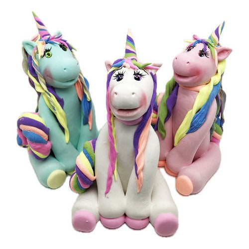 Unicornio De Goma Eva 3d Figura Decorativa