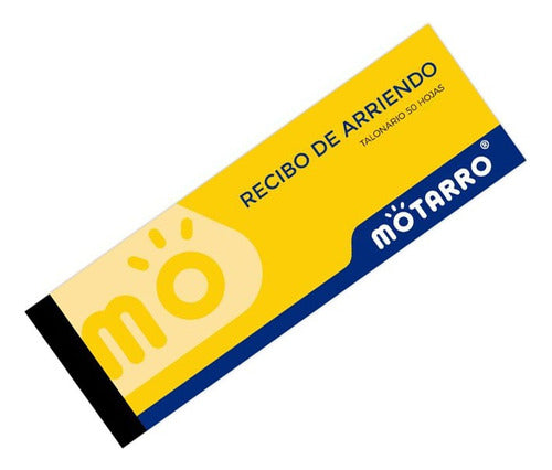 Talonario Recibo De Arriendo 50 Hojas