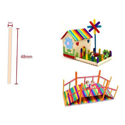 Palotines Madera Color Natural