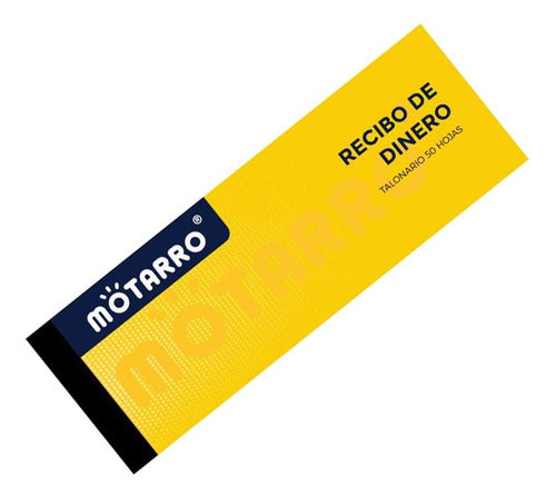 Talonario Recibo De Dinero 50 Hojas