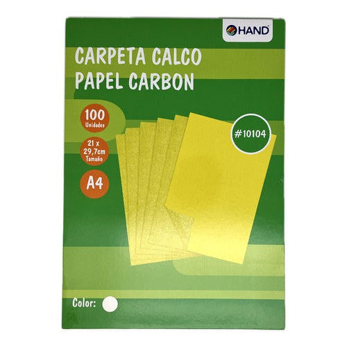 Papel Calco Color 100 Hojas