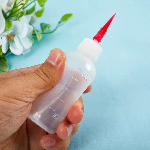 Botella 50 Ml Dosificadora Con 6 Puntas Manualidades