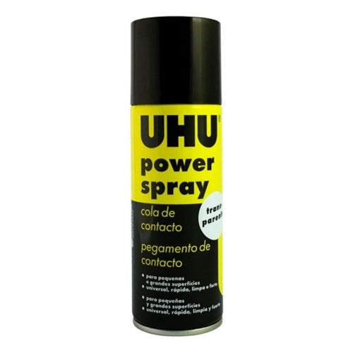 Adhesivo En Aerosol Uhu Power Spray 200 Ml