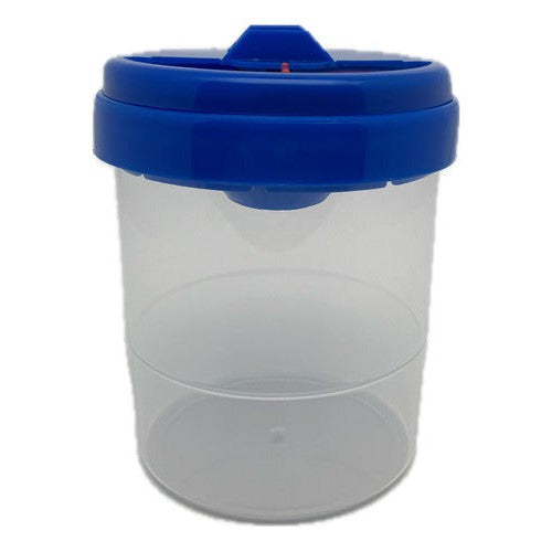 Vaso Limpia Pinceles Plástico Antiderrame Escolar
