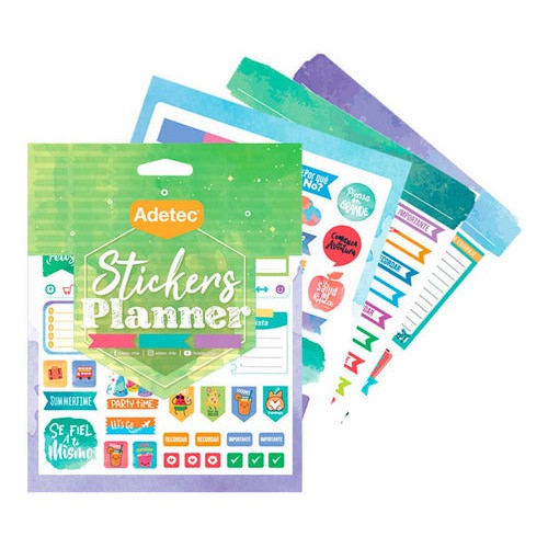 Blocks De Sticker Planner Y Travelblock Adhesivos