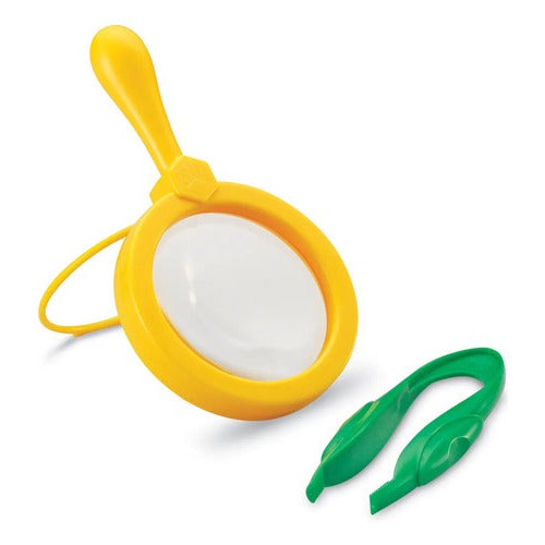 Set De Lupa Y Pinza Grande