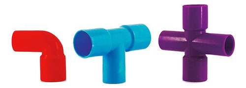 Tubos Conectores Motricidad Fina