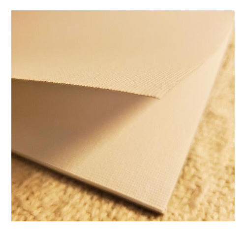 Block Tela Lona Canvas 280 Grs De Algodón A2 10 Hjs