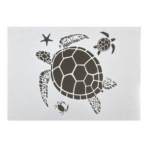 Plantilla Flexible Stencil A4 Diseño Animales