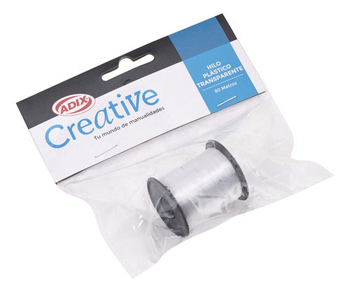 Hilo Plástico 80 Mt Transparente