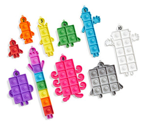 Burbujas Pop It Numberblocks