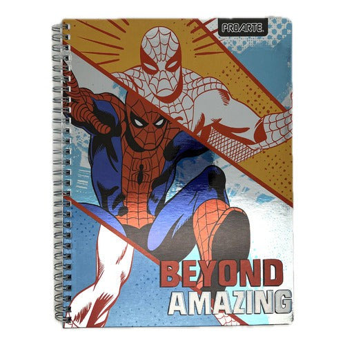Cuaderno Universitario 7mm Spiderman Proarte
