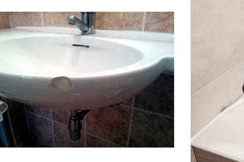 Adhesivo Restaurador Ceramico Blanco 15ml Gomagom