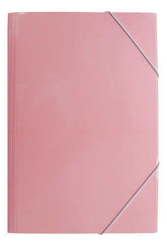 Carpeta Con Elástico Oficio Adetec