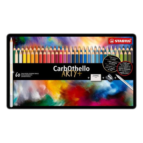 Lápices Pastel Profesional Stabilo Carbothello 60 Colores