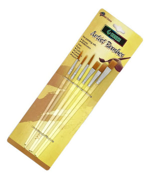 Set 6 Pinceles Sintéticos