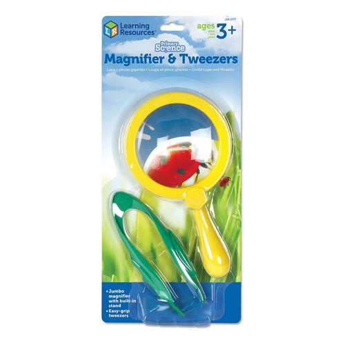 Set De Lupa Y Pinza Grande