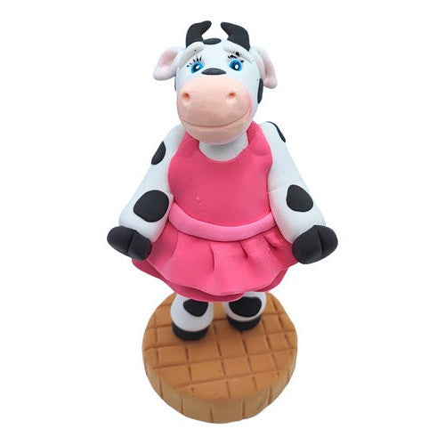 Vaquita De Goma Eva 3d Figura Decorativa