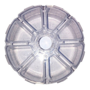 Caja Organizadora Redonda 8 Espacios Hama