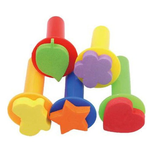 Set 5 Sellos Artísticos De Goma Eva