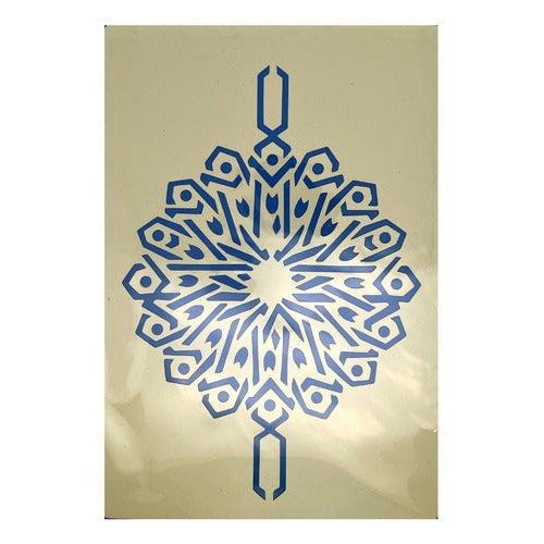 Plantilla Flexible Stencil Diseños Escudos