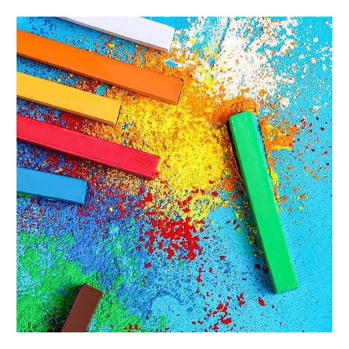 Barras Pastel Seco 12 Colores