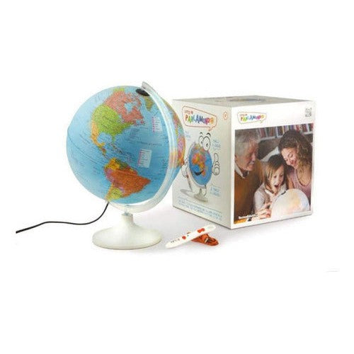 Globo Terráqueo Político Interactivo De 30 Cm De Parlamondo