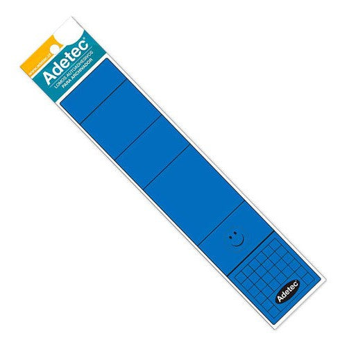 Lomos Ancho Para Archivador Oficio Azul 10 Un