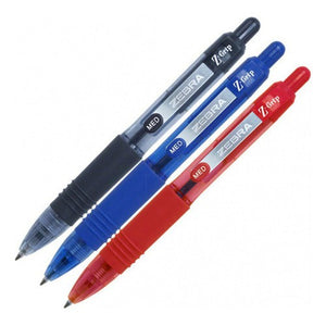 Set 3 Bolígrafos Mini Z Grip Retráctil Punta Media 1.0mm