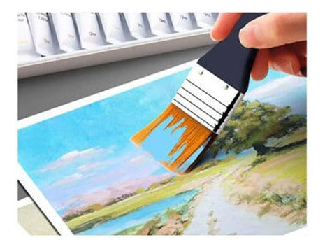 Kit Brochas Sintéticas Para Pintar 4 Un