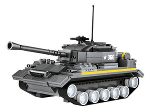 Bloques Tanque Militar Panzer Armable 346 Pzs