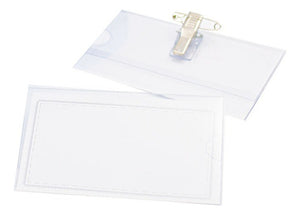 Porta Credencial Con Clip 10 Unidades