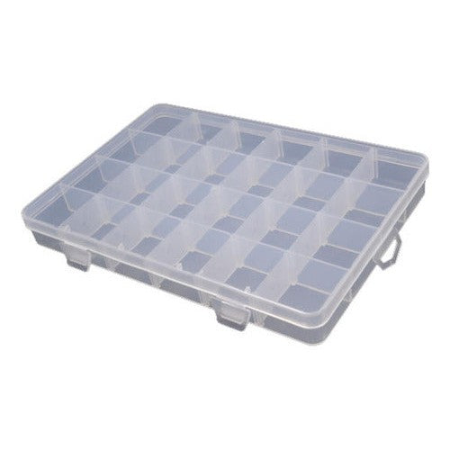 Caja Organizadora 24 Espacios Hama Mostacillas Planchables