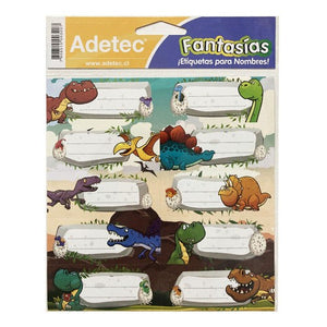 Etiqueta Para Nombre Diseño Fantasia