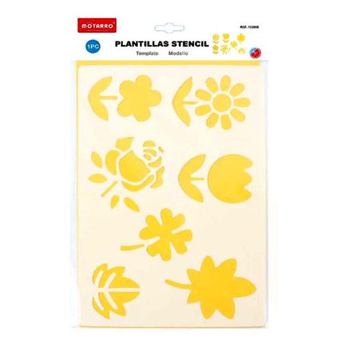 Plantilla Stencil Flexible A4 Plástica