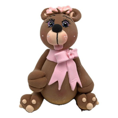 Osita Baby De Goma Eva 3d Figura Decoratva