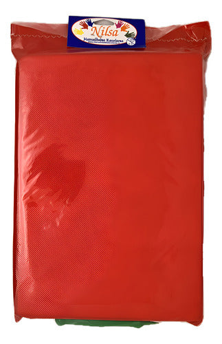 Tabla Para Punzar + Punzón Plástico Escolar