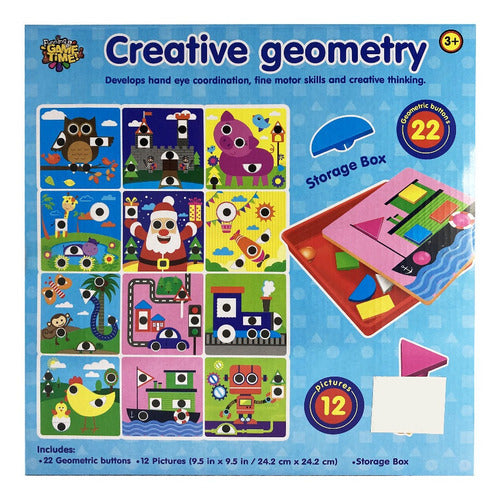 Puzzle Geometrico Motricidad Fina
