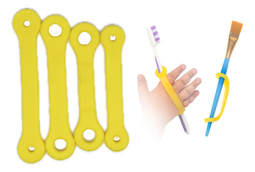 Set Escolar Empuñaduras De Goma Agarre Fácil Tea