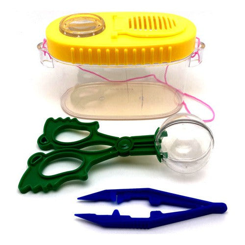 Set Insectario Con Lupa Y Accesorios Didáctico