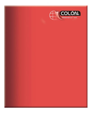 Cuaderno Chico Matematicas 7mm 60 Hojas