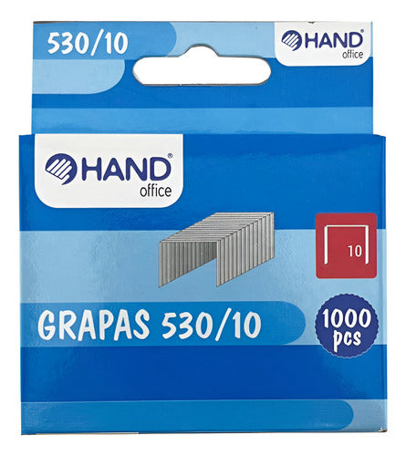 Grapas 530/10 1000 Unid Hand