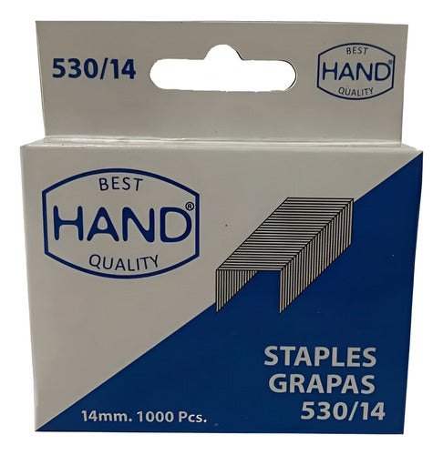 Grapas 530/14 1000 Unid Hand