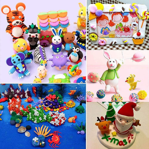 Set 12 Masas Ligeras Manualidades