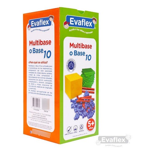 Bloques Base 10 Matemática 121 Piezas