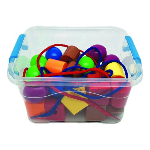 Cuentas Para Hilar Motricidad Fina 30un