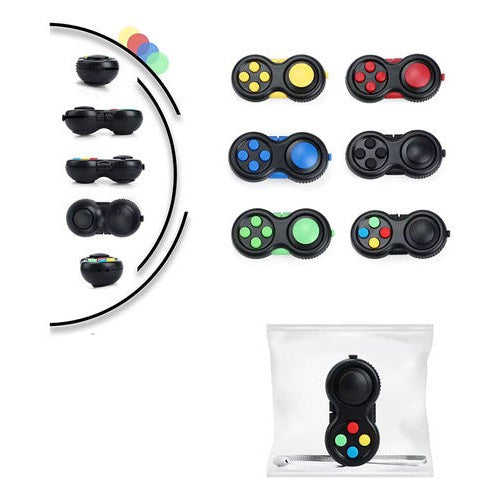 Fidget Mini Joystick Anti-stress Con 6 Funciones