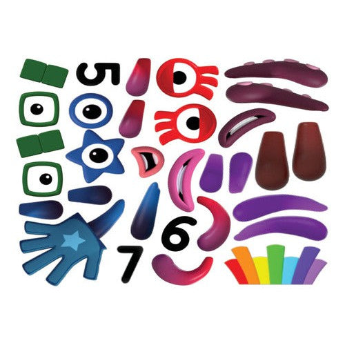 Set Adhesivos Reutilizables Numberblocks