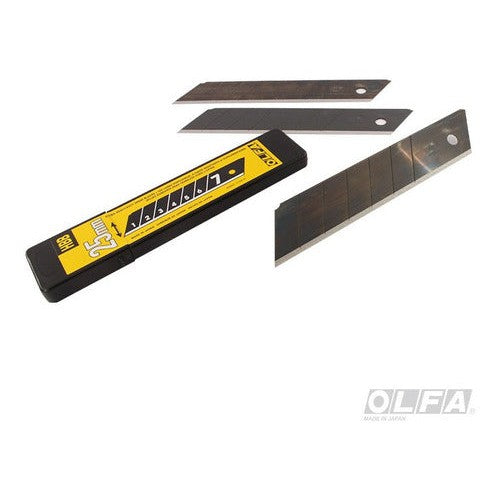 Repuesto Cuchillo H-1 Hoja Negra 25 Mm Olfa 5un
