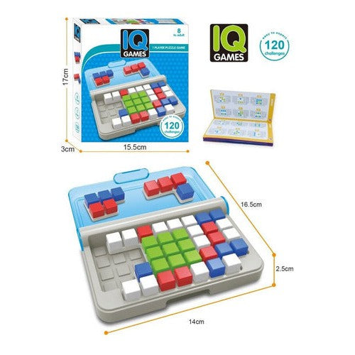Iq Games Focus Juego De Ingenio 120 Niveles